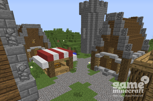 Средневековый поселок [1.7.10] для Minecraft