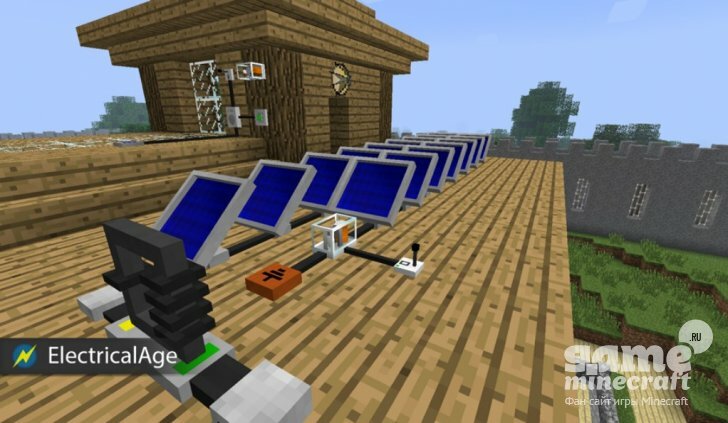 Скачать мод Электричество в Minecraft для Майнкрафт 1.7.10