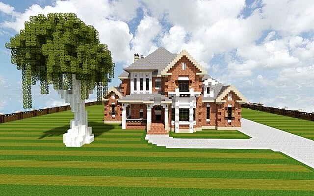Картинки домов в Майнкрафте (14 фото) для Minecraft