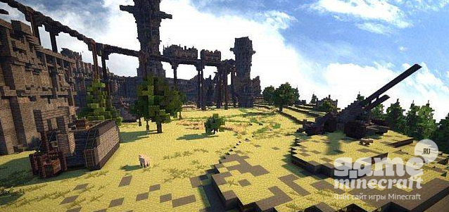 Древняя крепость [1.7.10] для Minecraft