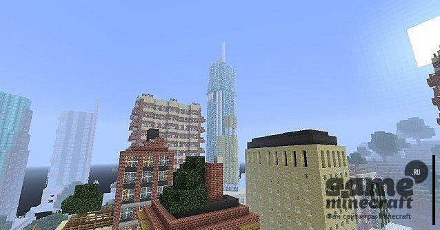 Модерн город [1.11] для Minecraft