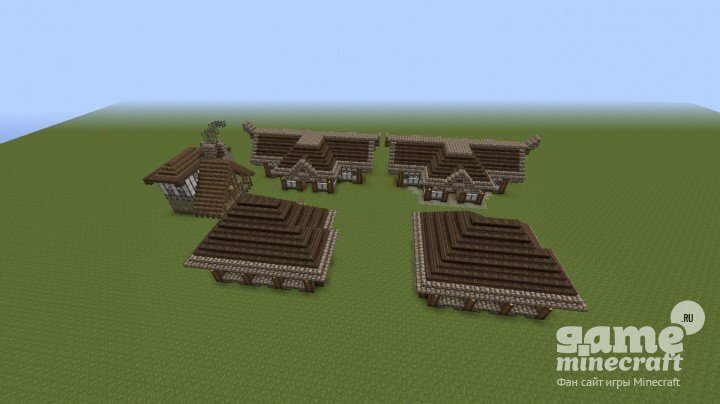 Старые домики [1.11.2] для Minecraft