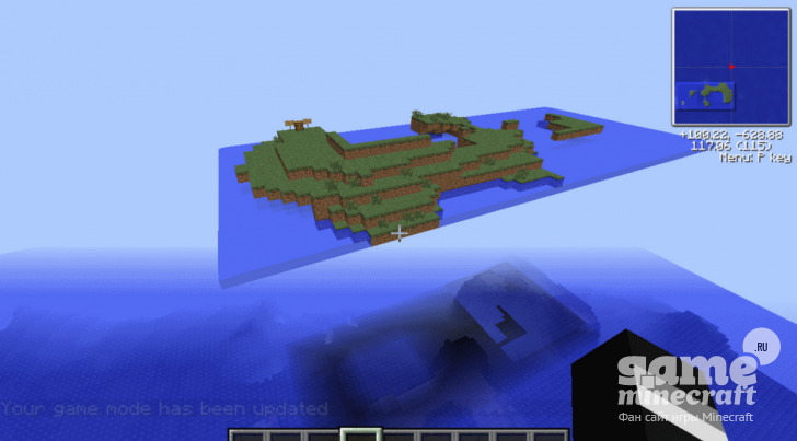 Карта на выживание Летающий остров [1.5.2] для Minecraft