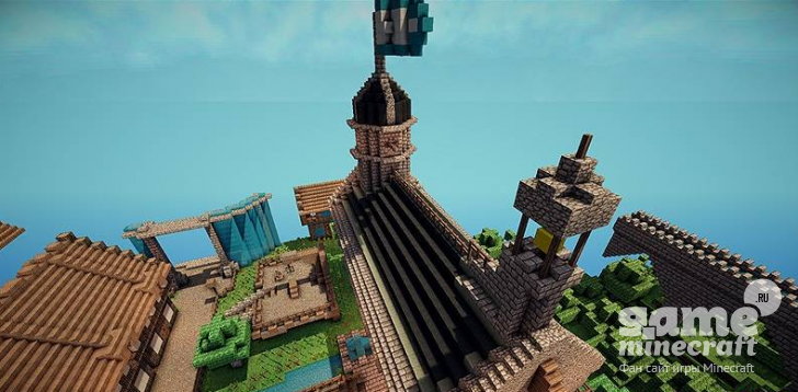 Город из Средневековья [1.5.2] для Minecraft