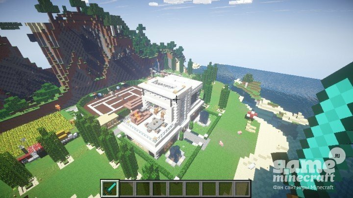 Дом для выживания [1.8] для Minecraft