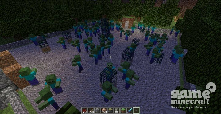 Зомби атакуют [1.8.8] для Minecraft