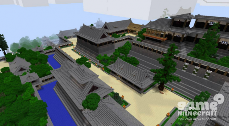 Японский городок [1.11.2] для Minecraft