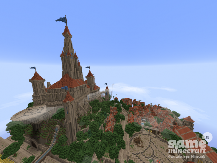 Королевство в воздухе [1.8.8] для Minecraft