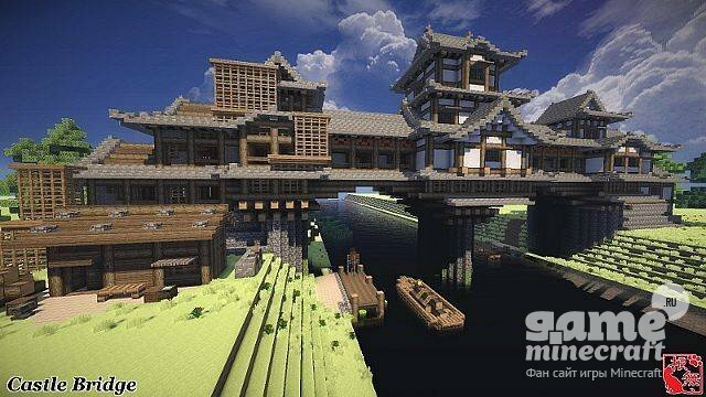 Мост в Китайском стиле [1.10.2] для Minecraft