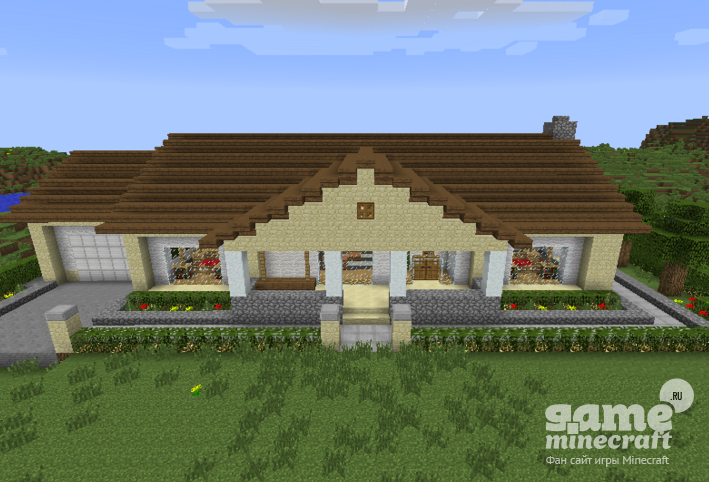 Деревенский домик [1.10.2] для Minecraft