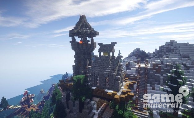 Деревня Викингов [1.9] для Minecraft
