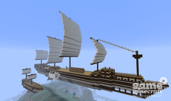 Летающие корабли [1.9] для Minecraft