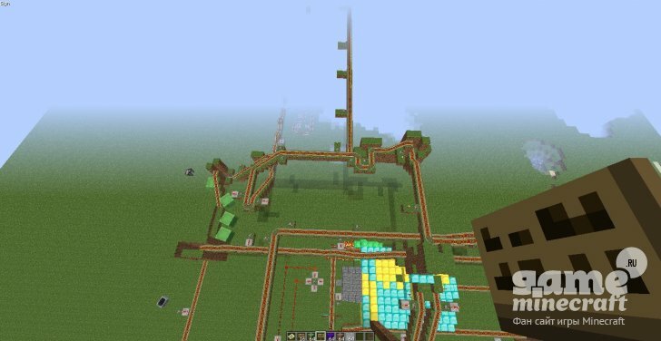 Железнодорожная мания [1.10.2] для Minecraft