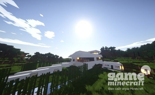 Солнечный дом [1.9] для Minecraft