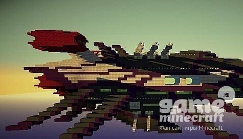 Инопланетный крейсер [1.9] для Minecraft