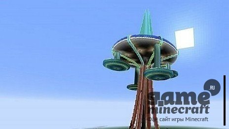 Неоновая башня [1.9.2] для Minecraft