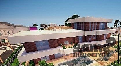 Модерн дом 003 [1.9.2] для Minecraft