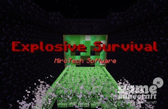 Выжить среди взрывов [1.9.2] для Minecraft