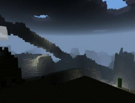 Карта Super Hostile: THE BLACK DESERT для Minecraft