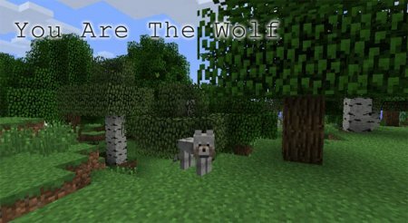Скачать мод You are the wolf для Майнкрафт 1.1.0