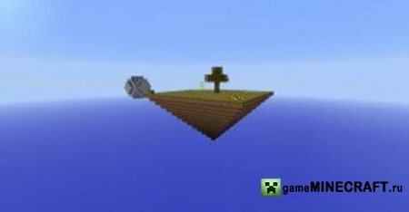 Карта на выживание Небесная Пирамида для Minecraft