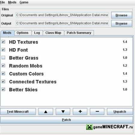 MCPatcher HD [1.3]