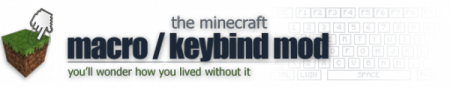 Keybind [1.4.5] для Minecraft