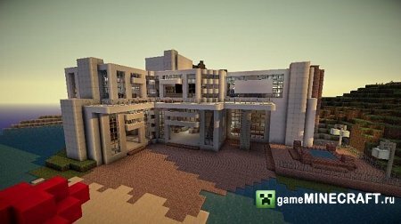 Скачать карту Modern House- Современный дом в Майнкрафт для Майнкрафт
