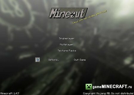 Скачать текстур пак Mineout Fallout Overhaul [16x] для Майнкрафт 1.4.7