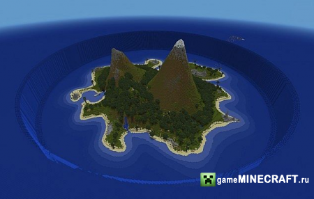 Скачать карту Sunken Island Adventure для Майнкрафт 1.5.2