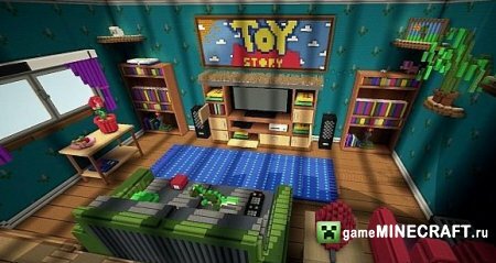 Скачать карту Toy Story 2 для Майнкрафт 1.6.1