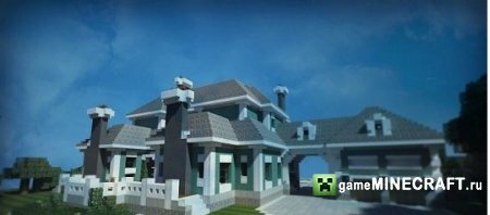 Скачать карту Neoclassical Mansion для Майнкрафт 1.6.2