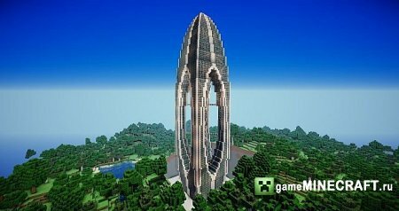 Pionic tower - green tower [1.6.2] для Minecraft