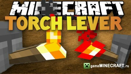 Скачать мод Torch Levers / Секретные кнопки, рычаги и ловушки Minecraft 1.6.2 для Майнкрафт
