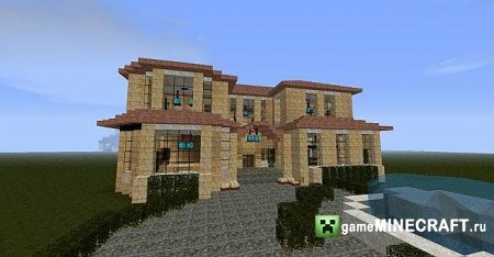 Скачать карту Lifecraft Manor для Майнкрафт 1.6.4