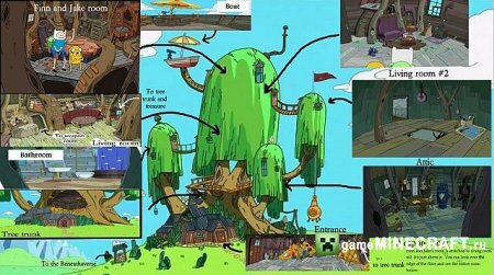 ADVENTURE TIME TREE FORT