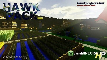 Скачать текстур пак Текстуры Hawkpack Minecraft 1.7.2 для Майнкрафт
