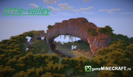 Скачать карту Little Valley (Маленькая долина) для Майнкрафт 1.7.2