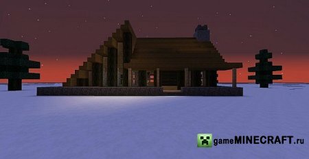 Скачать карту Winter Cabin для Майнкрафт 1.7.2