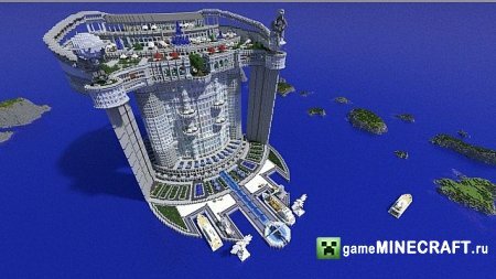 Скачать карту Skyscraper: TeamHouse для Майнкрафт 1.7.2