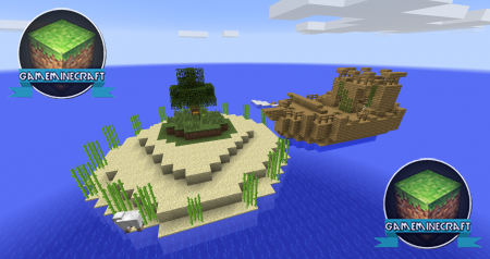 Survival on the island [1.7.4] для Minecraft