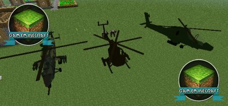 MC Helicopter Mod [1.7.4]