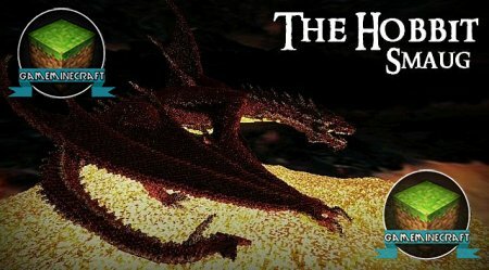Скачать карту Smaug - The Hobbit для Майнкрафт 1.7.4