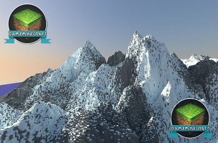 Скачать карту The Mountains для Майнкрафт 1.7.9