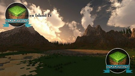 Скачать карту The Forgotten Island IV для Майнкрафт 1.7.9