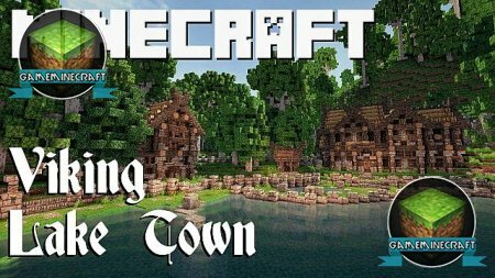 Viking Lake Town [1.7.9] для Minecraft