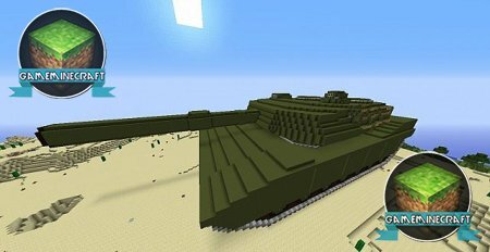 M1A2 Abrams Tank [1.7.9] для Minecraft