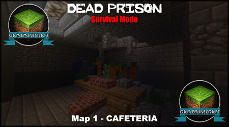 Скачать карту Dead Prison map для Майнкрафт 1.7.9