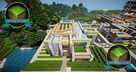 Minecraft Современный дом [1.7.9]