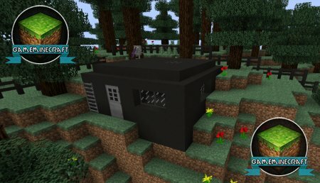 Bunkers mod [1.7.9] для Minecraft